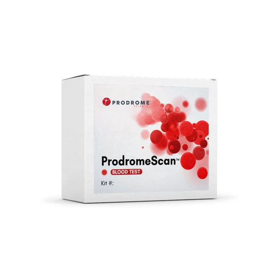 ProdromeScan™ is designed to identify biochemical deficiencies and imbalances by measuring 40 different biomarker levels.